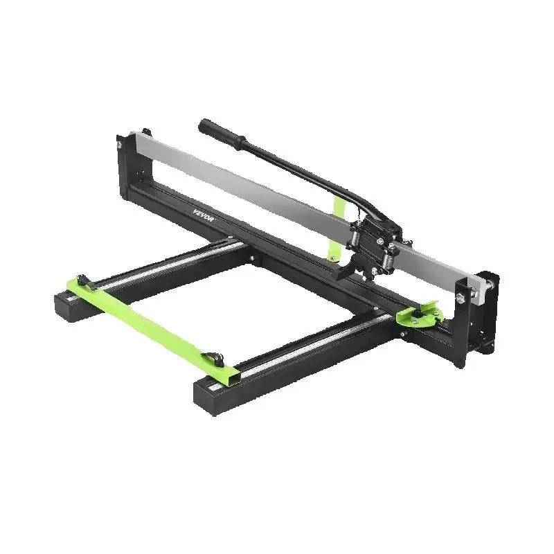 SucceBuy Utensile manuale per taglierina per piastrelle con posizionamento laser preciso della superficie in gomma su binario singolo per l'industria ceramica della porcellana