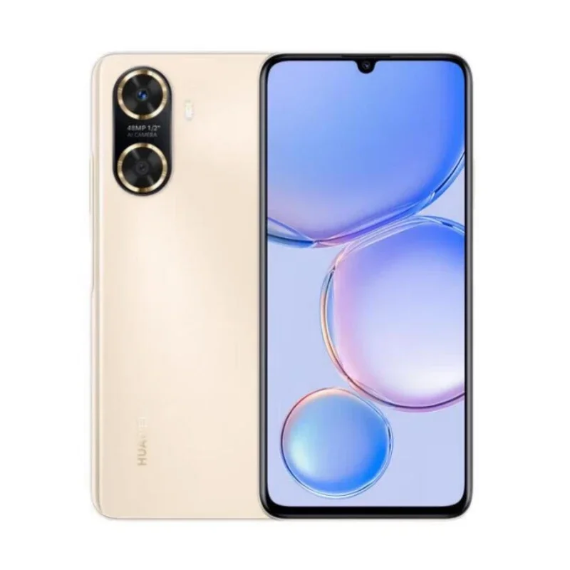 Смартфон HUAWEI Enjoy 60 HarmonyOS 6,75 дюймов TFT ЖК-дисплей с двумя SIM-картами, 6000 мАч, аккумулятор для мобильных телефонов, камера 48 МП, оригинальный б/у телефон