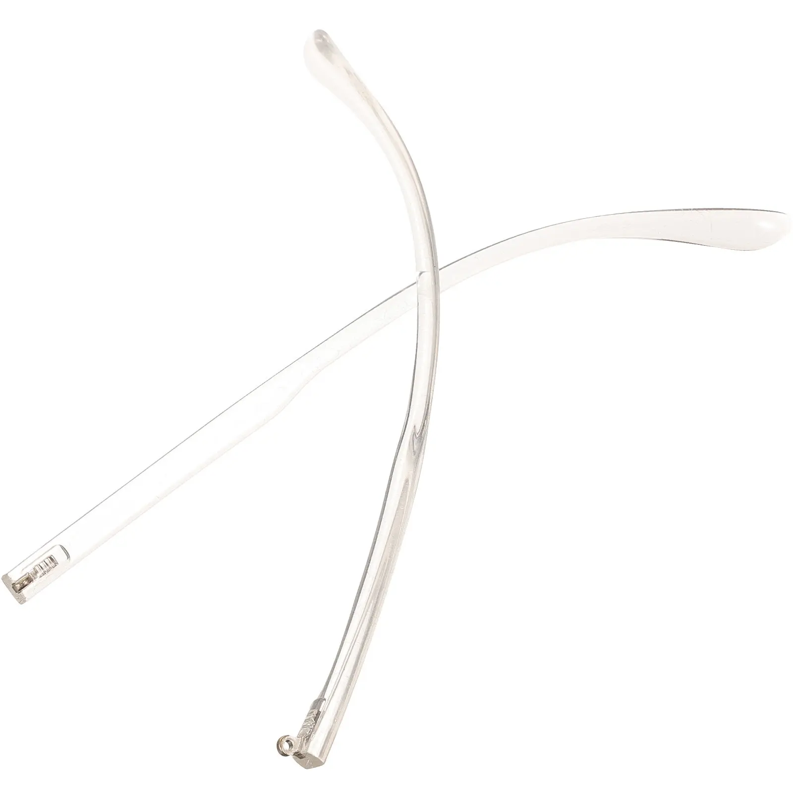 1Pair Acrylic Replacement Eyeglasses Temple Wear Resistant Lightweight Comfortable Easy Install Universal Glasses