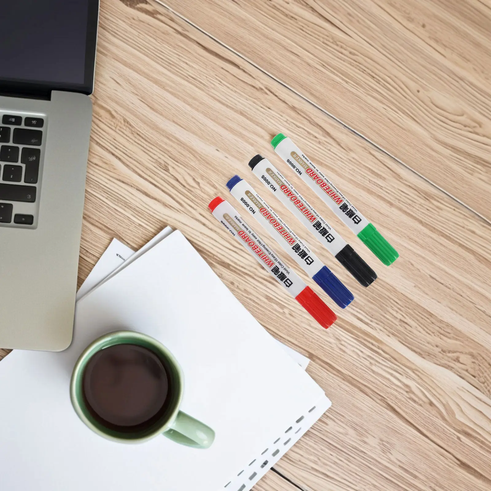 

Набор из 4 цветных маркеров для сухого стирания: гладкое письмо, устойчивость к выцветанию, идеально подходят для учителей, домашнего обучения, заметок на совещаниях, ручки для записей