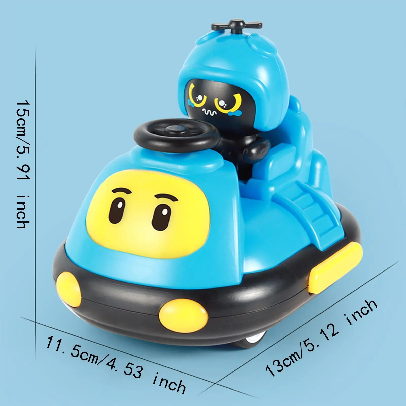 Race Bumper Car Toy Sturdy Kids RC Cartoon Car for Adults Children Teens