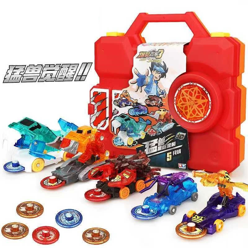 

Screecher Wild Violence Transformation Anime Action Figure Robot Burst Deformation Car Beast Capture Chip Kids Toy Birthday gift