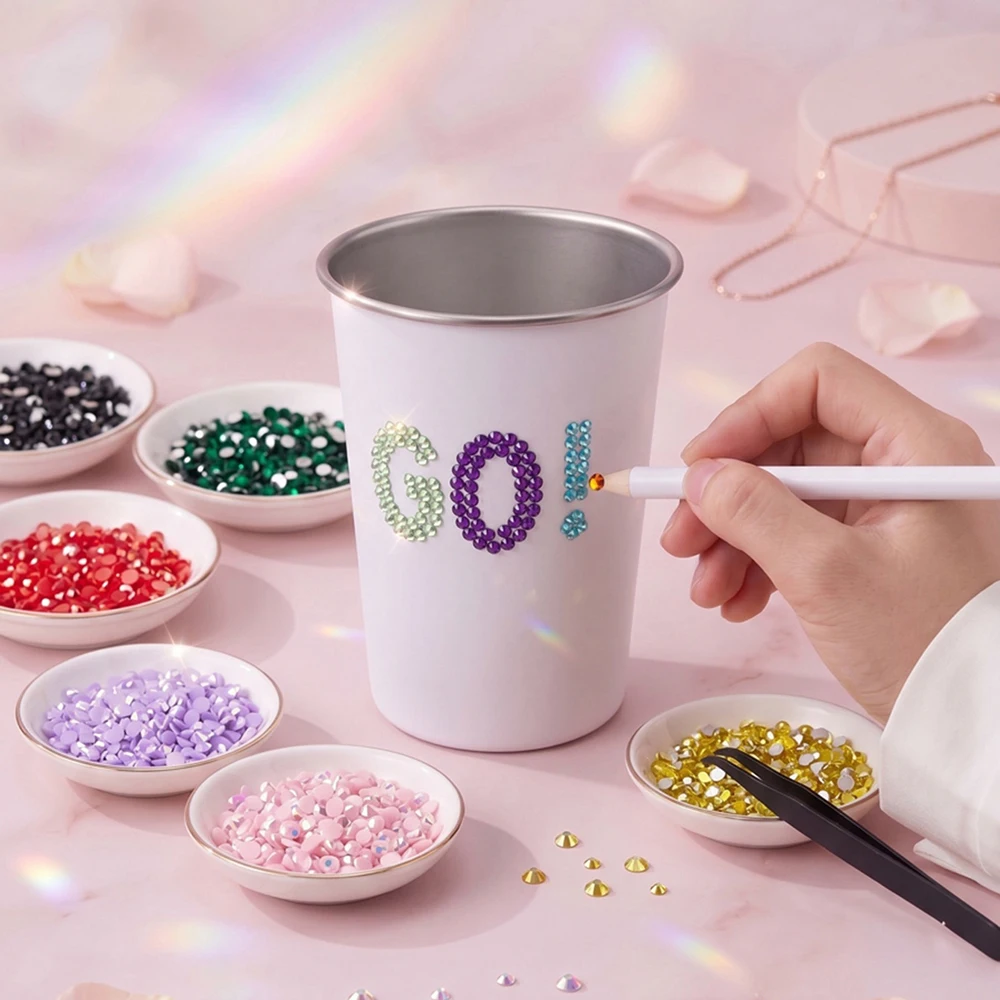 Kit de strass à dos plat en ré - Art Craft Hat avis et prix