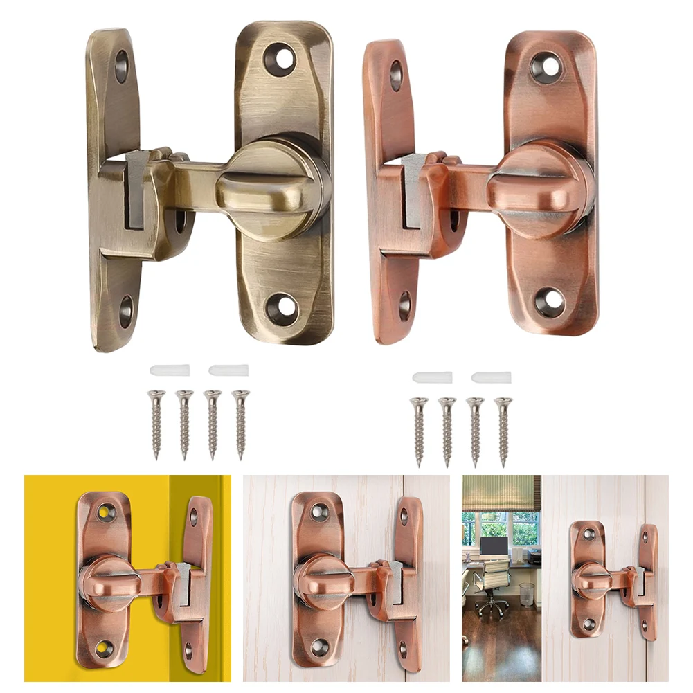 

Secure 90180 Degree Door Lock Latch Perfect for Barn and Garden Gates Built from Robust and Rust Resistant Metal
