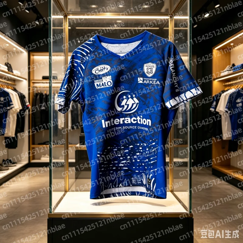 2026 Men Clothes Kid Male Boys Warmup Quick-drying Breathable R-RC T Shirt Tee Vannes Sports Home Away Top Rugby Jersey Hot Tops