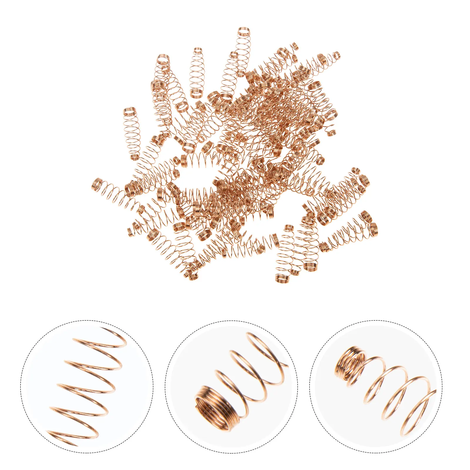 

90pcs Tuning Upright Repair Part Brass Coil Spiral Spring Golden Copper Jack Wire Tuning Spring Replacement Vertical Piano
