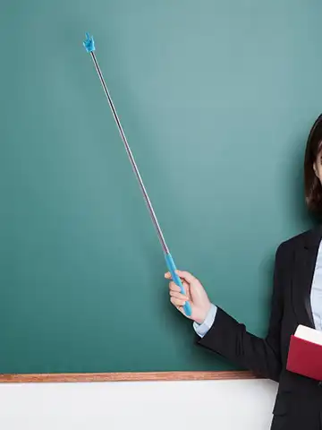 Retractable Teacher Pointer Finger Design StainlessSteel Telescopic School Teaching Pointer Stick Teacher Supplies for Classroom