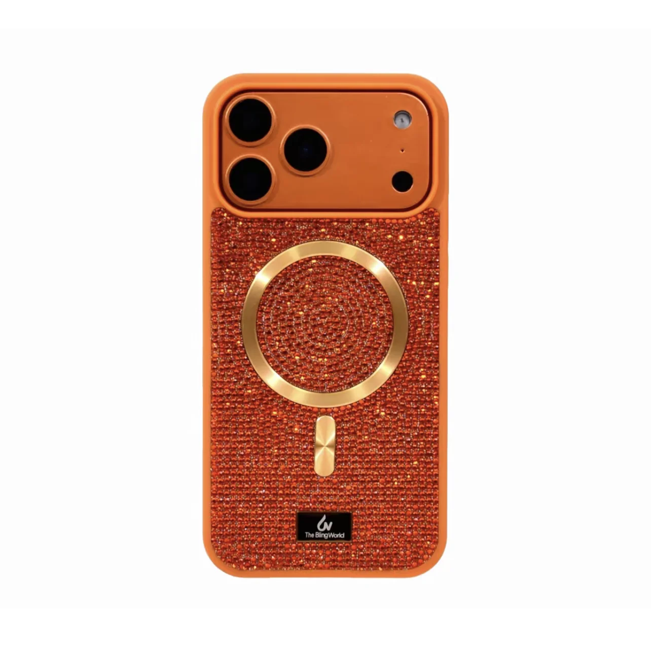 

Magnetic Rhinestone Phone Case For Iphone17 16 15 14 13 Pro Max Luxury Bling Diamond Shockproof Protective Cover The Bling World