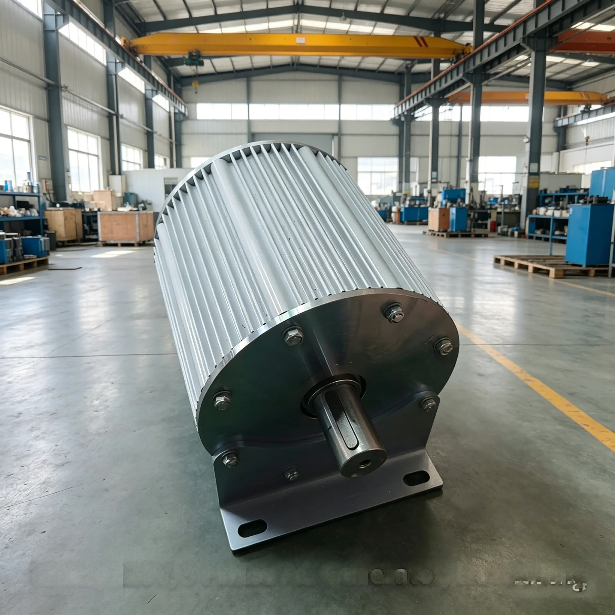 30KW 220V 3 Phase AC Permanent Magnet Generator Low RPM PMG Alternator for Wind Turbine Hydro Power Off Grid Home Industrial Use