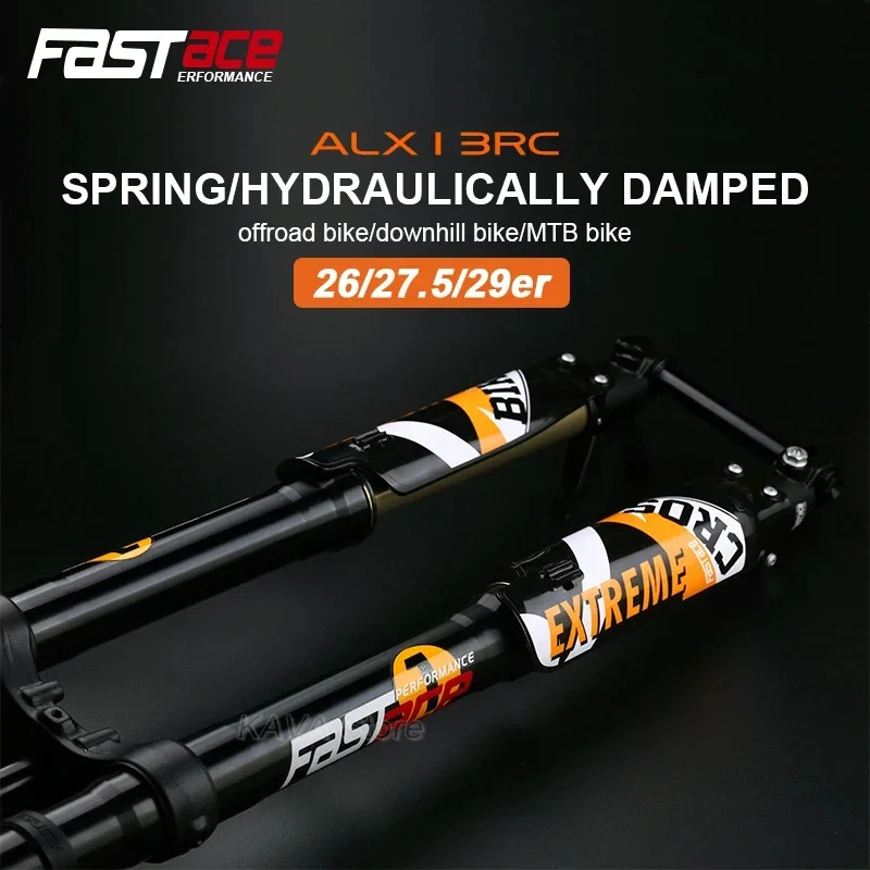 Magnesium Alloy Suspension Air MTB Bicycle Fork 26/27.5/29 Inch Mountain Bike Front Fork For Bicycle