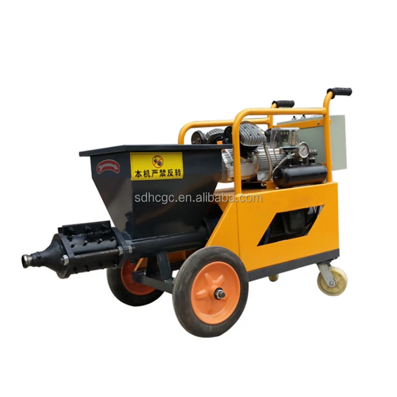 High Pressure Cement Mortar Spraying Machine 220V Wall Plaster Spraying