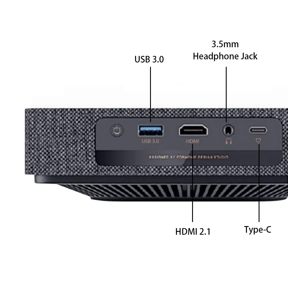 Fengmi Formovie S5 Projetor 1080P Full HD Projetor Laser Fengmi 1100ANSI Sistema de Home Theatre Portátil Mini ALPD MEMC Projetor