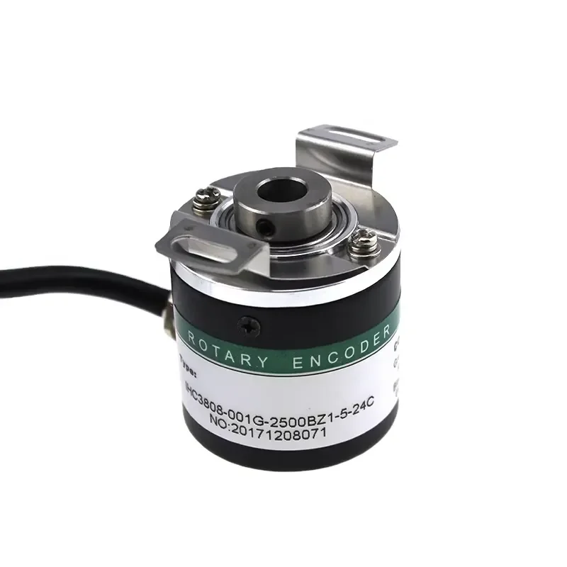 for IHC3808 8mm Semi-Hollow Shaft 2500ppr NPN Incremental Rotary Encoder