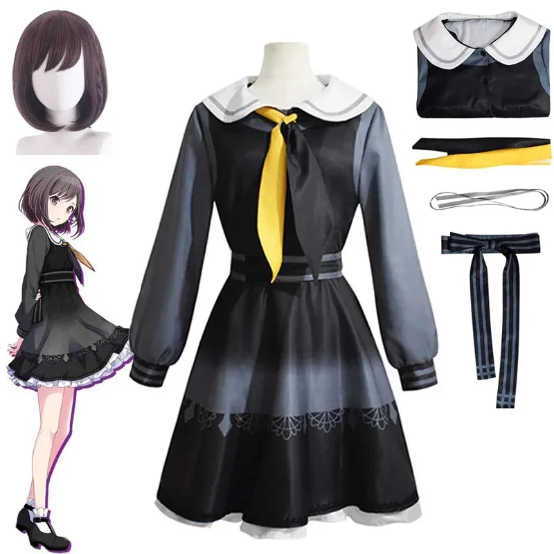 

Shinonome Ena Cosplay Costume Wig Anime Project Sekai Colorful Stage School Uniform Halloween Party Women Stage Show Dresses