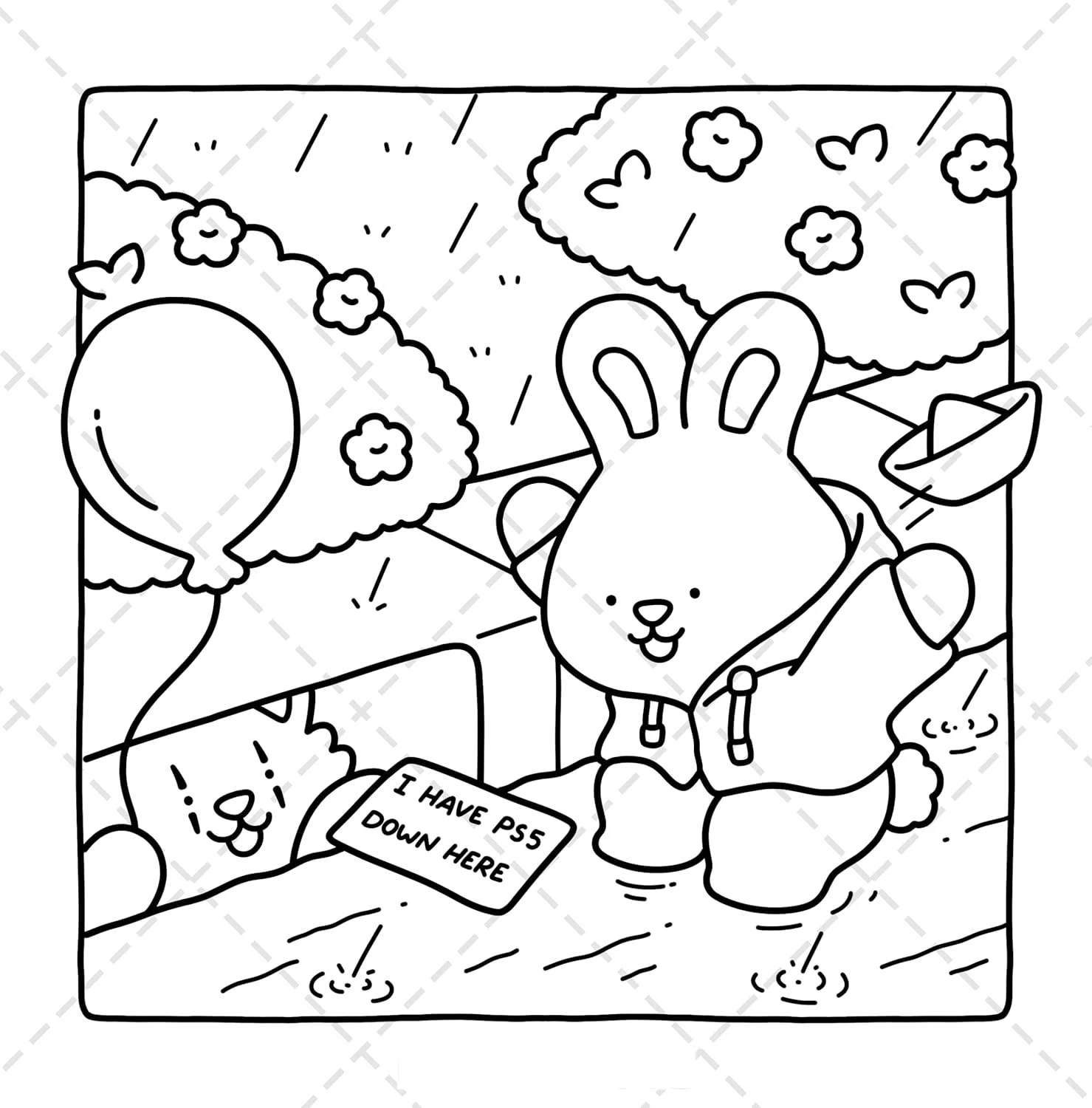 Silly Crimes Cozy & Funny Coloring Book: Hilarious Kawaii Animal Antics for Stress Relief & Creative Fun image 6