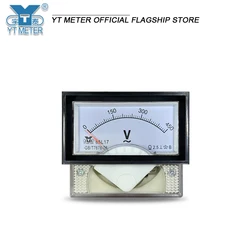 85L17 AC pointer voltmeter 5V 10V 15V 20V 30V 50V 100V 150V 250V 300V 450V 500V 600V black frame measuring home circuit