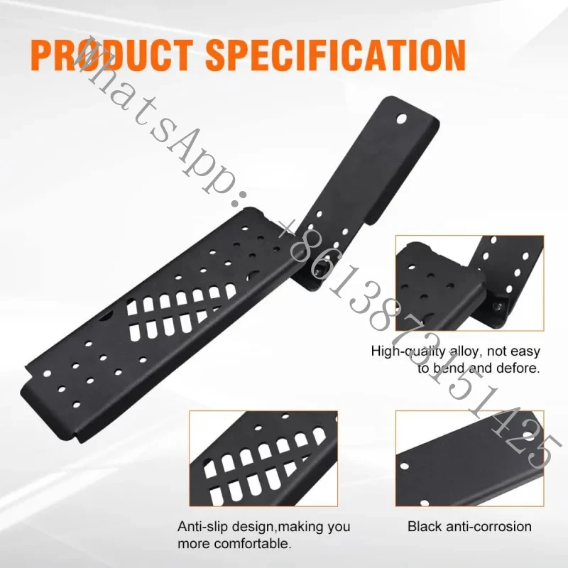 Suitable JL/JT Left Side Adjustable Steel Driver Footrest