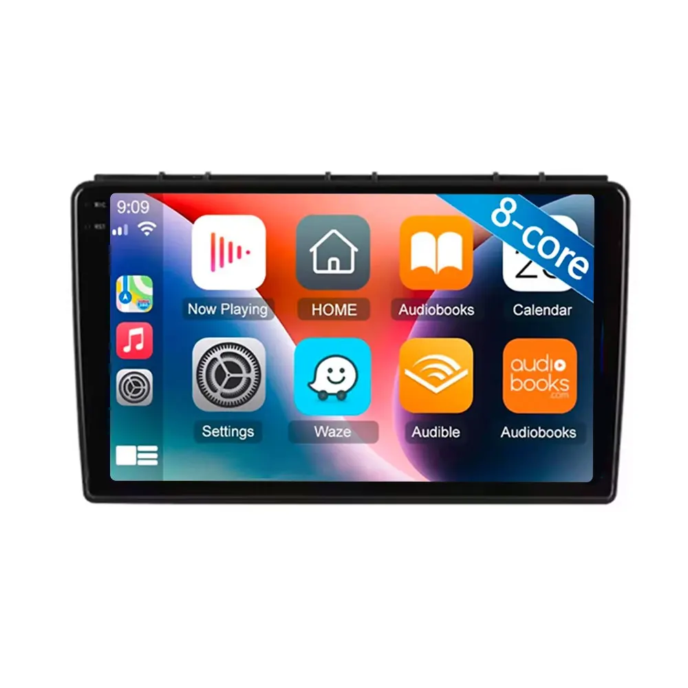 9 inch autoradio Android 15 draadloze Carplay voor Saab 3 2007-2011 multimediaspeler video stereo GPS navigatiescherm 4G WIFI - afbeelding 2