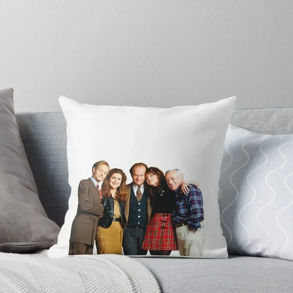 Frasier - cast Throw Pillow Pillowcases For Pillows Cushion Cover Set Christmas Pillow Covers Luxury Cushion Cover pillow