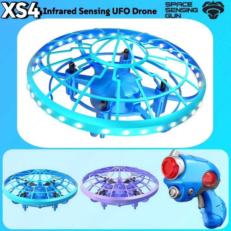 

XS4 светящийся инфракрасный радиоуправляемый НЛО тарелка датчик стрельбы дрон интерактивный умный ховер для родителей и детей игрушка с дистанционным управлением подарки на день рождения