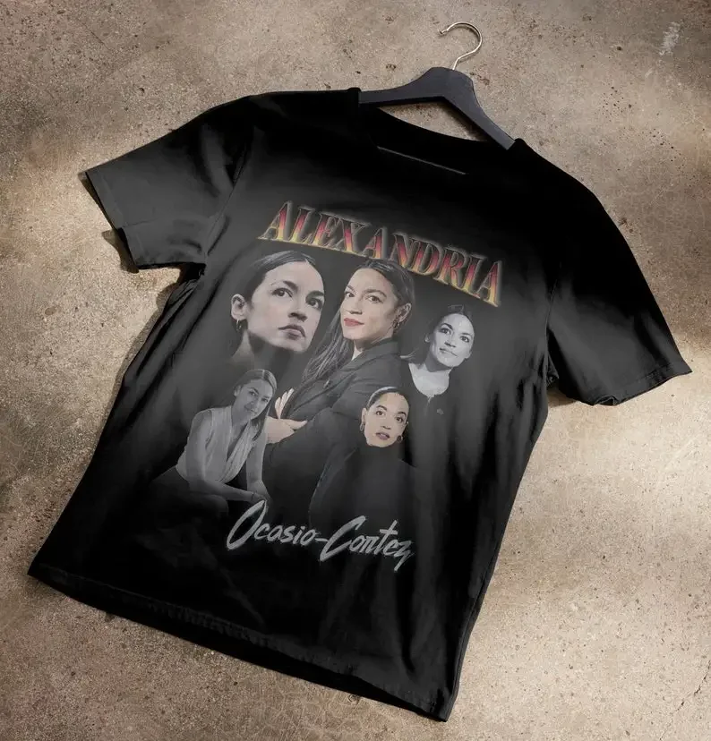 Alexandria Ocasio-Cortez AOC 90's   T-Shirt