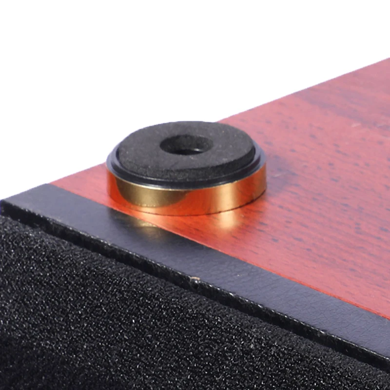 4 pezzi di punte per altoparlanti Stand Feets altoparlanti attivi Audio parti di riparazione accessori fai da te per sistema Audio Home Theater