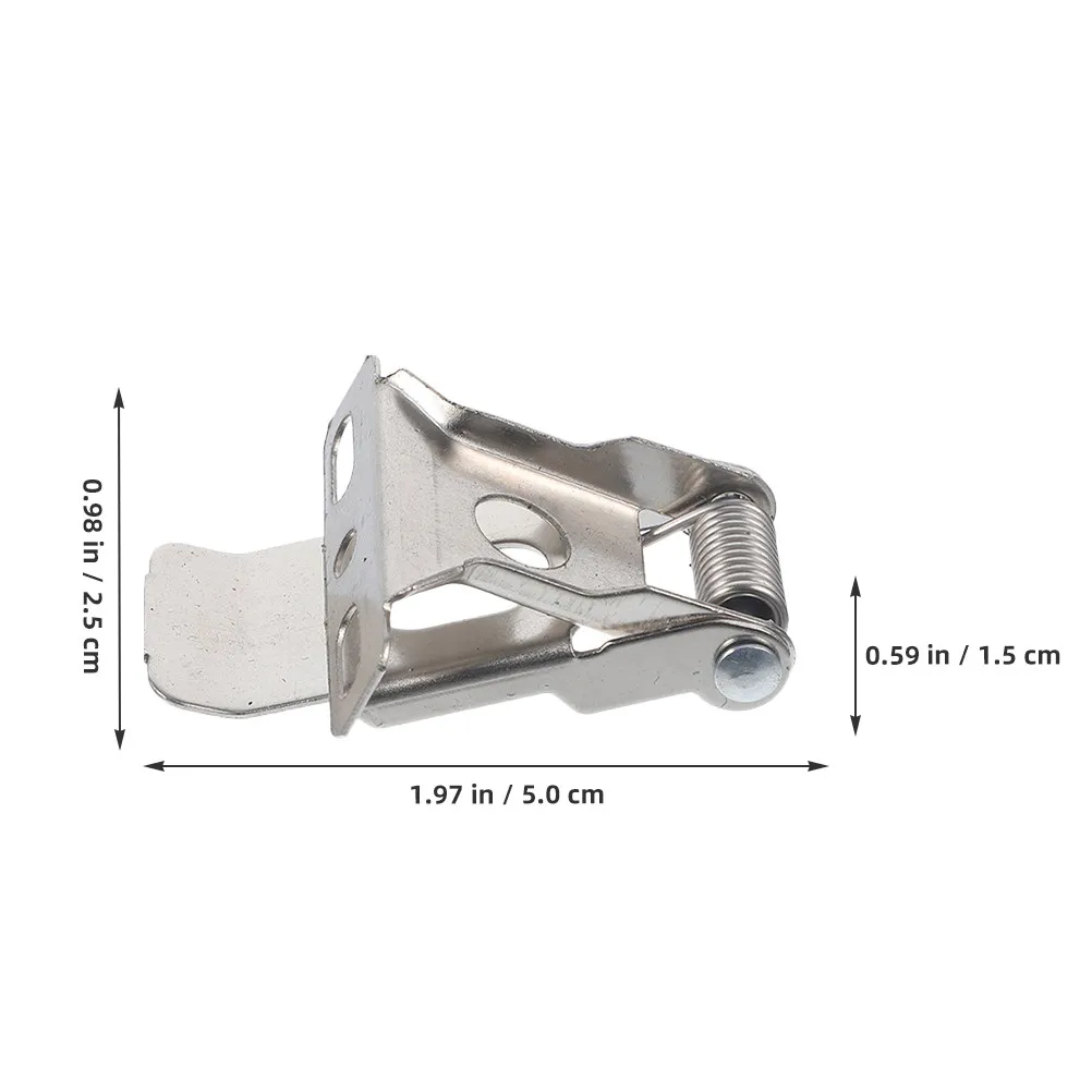 10Pcs Heavy-Duty Spring Clips for Recessed Lights Downlight Panel Lamp Ceiling Fixture Mounting Secure Retention Clip Reliable
