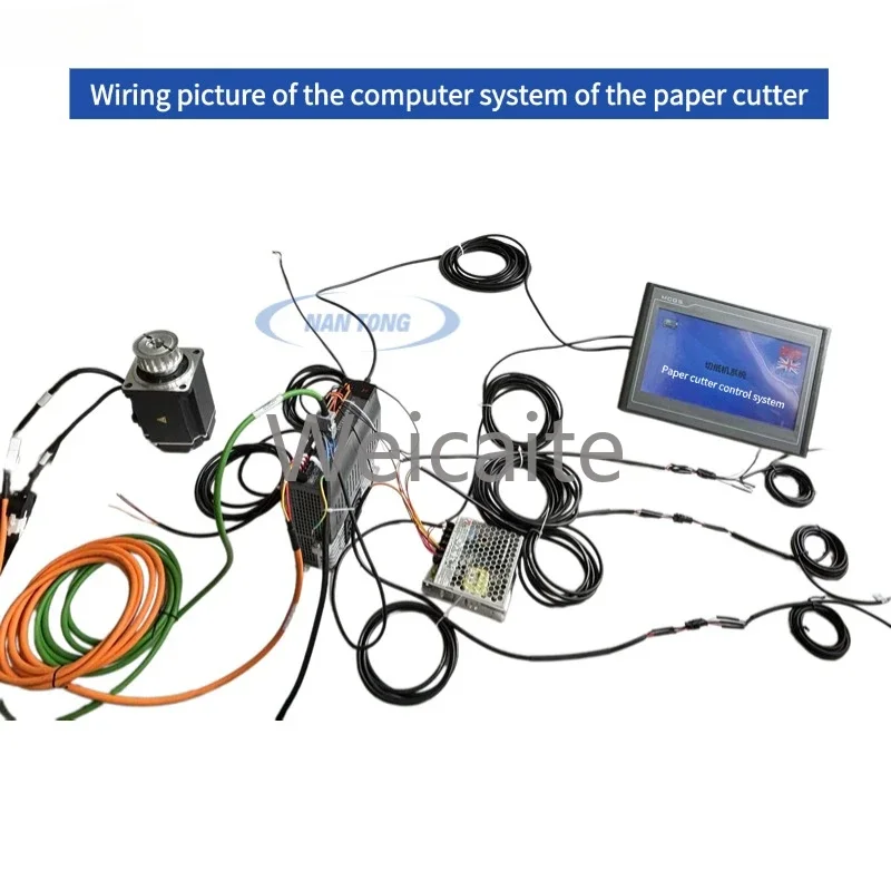 Paper cutting machine new computer program control system intelligent die cutting paper