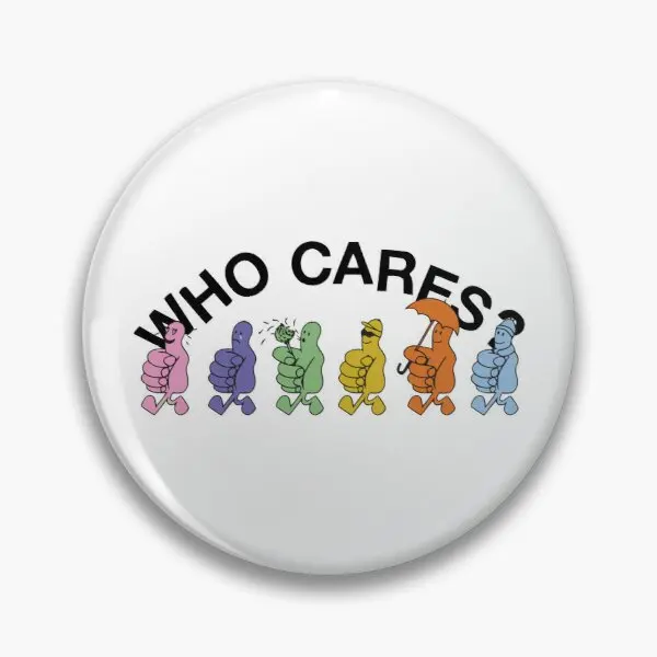 Rex Orange County Merch Who Cares  Soft Button Pin Gift Cute Decor Jewelry Fashion Metal Lapel Pin Badge Brooch Creative Clothes