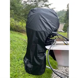 Motor Engine Boat Cover Anti Half Outboard UV Oxford Waterproof Protector Dustproof Air Antigores Yacht Marine 420D 6-225HP