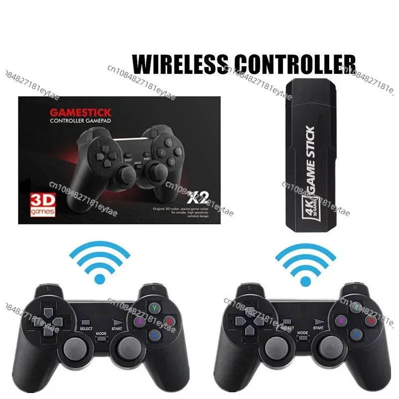 GD10 Game Stick 128G 4K HD Video Wireless Game Console 64G Game Player 256G GD10