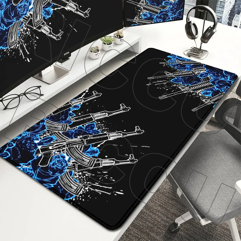 

Esports XXL Flowers AK Mouse Pad Large Computer Office Mats Game Table Gaming Keyboard Mousepad PC Accessories Desk Mat Carpet