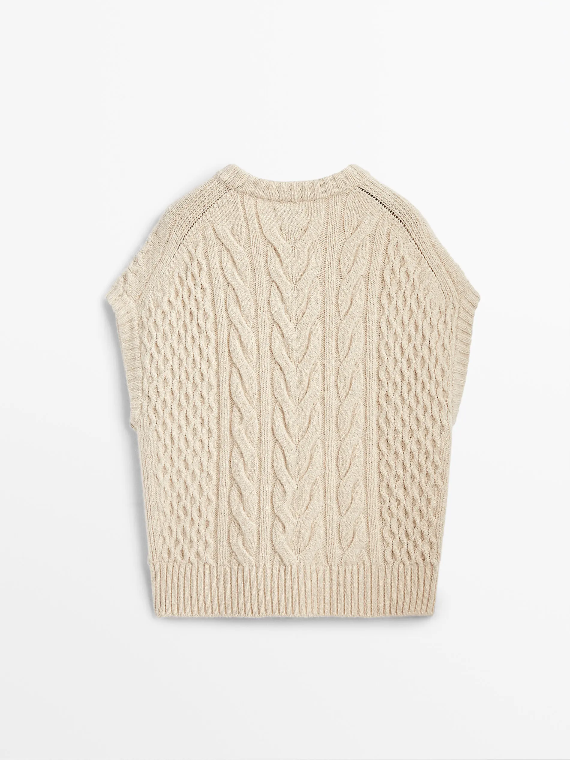 Ethereal MD 2023 autumn new style of Women\'s casual twisted flower knitted top vest