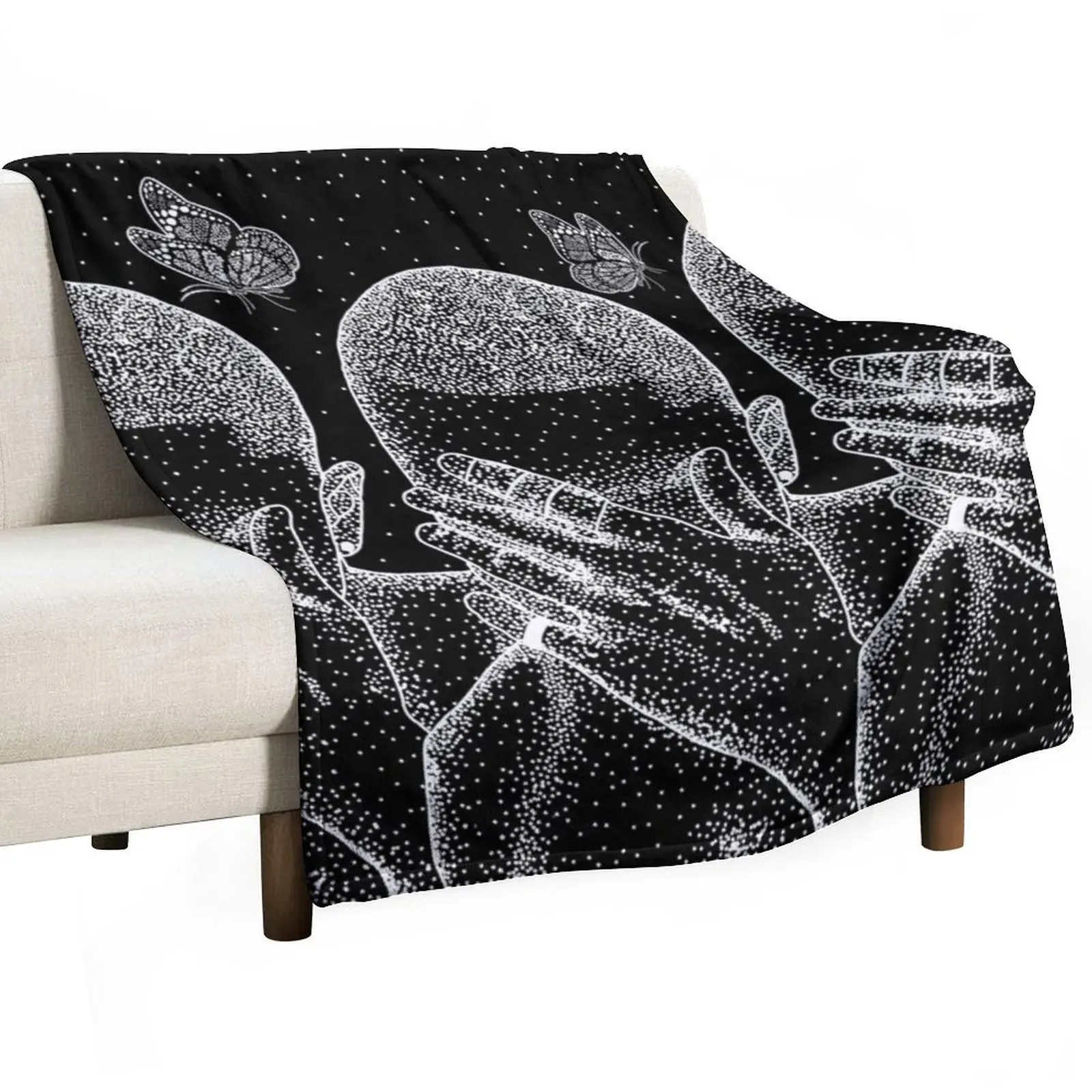 blond frank mandala Throw Blanket for sofa Nap Beautifuls Flannels For Baby Quilt Blankets
