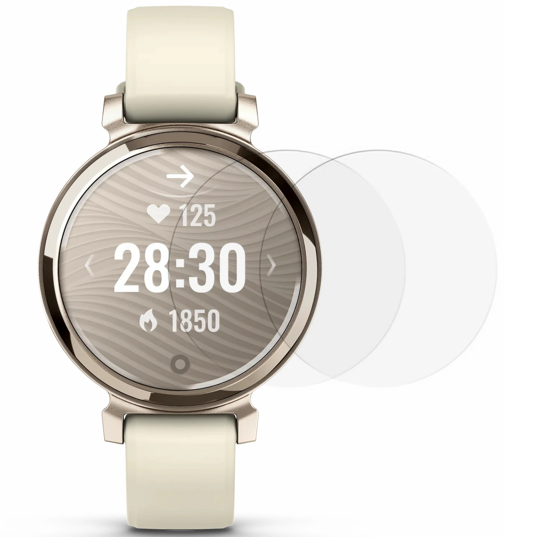 

2 шт. для Garmin Lily 2, активная защитная пленка для экрана, закаленное стекло, 2,5D HD, пленка для экрана часов