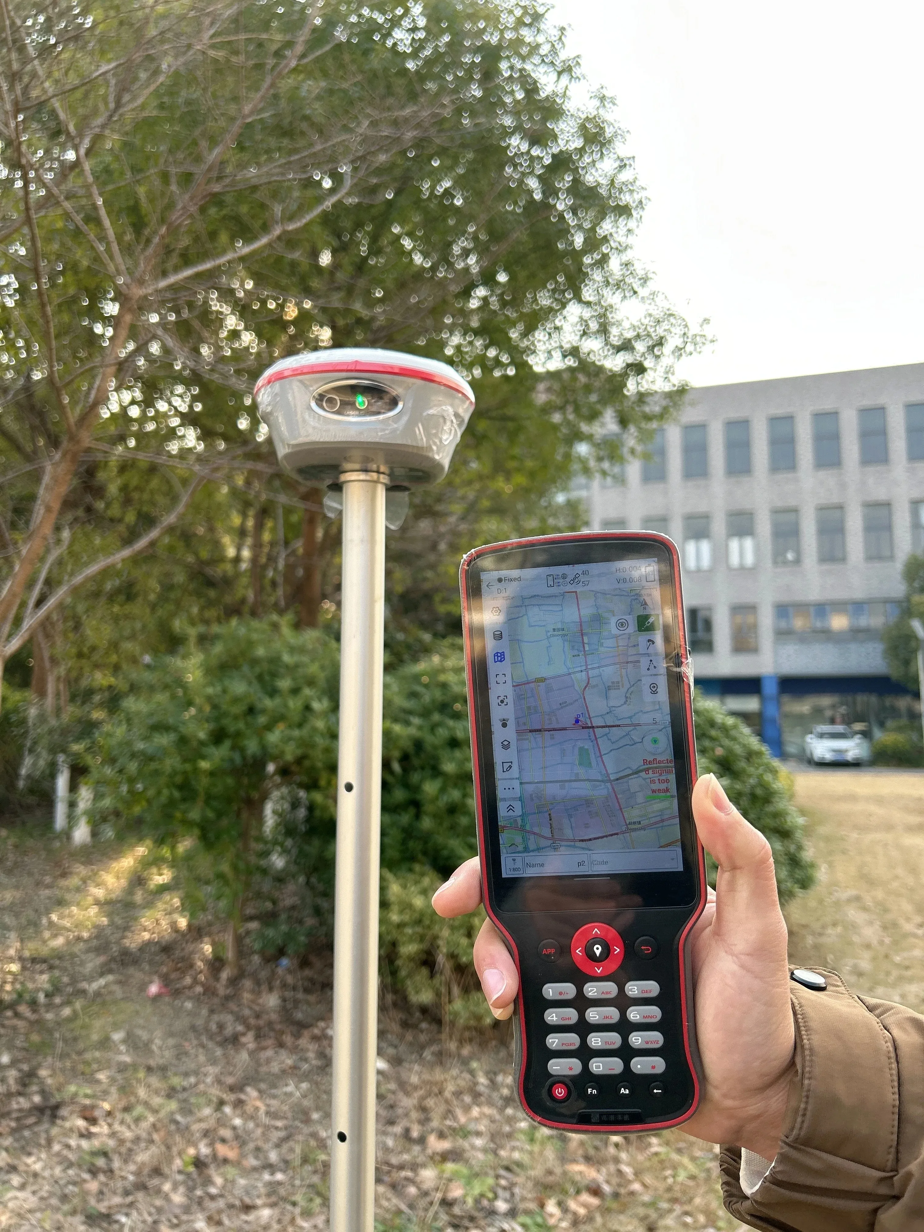 Sino COMNAV T80 Laser Dual-Camera GNSS RTK Receiver, Ar Stake Out and Visual Survey, Permanent Code, Measuring Instrument