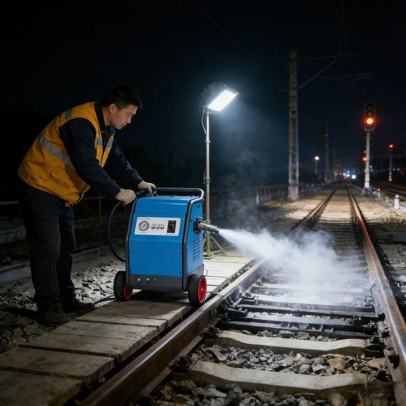 

Complete Kit Small Dry Ice Washing Machine Commercial Blaster with Hose and Nozzles for Auto Detailing and Workshop Cleaning