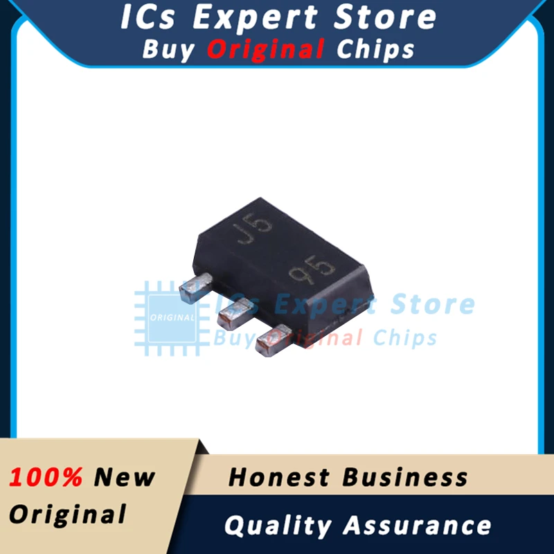 10PCS/LOT Orignal IC Chips UA78L05AIPK LDO Regulators J5 UA78L05AIPK SOT-89-3