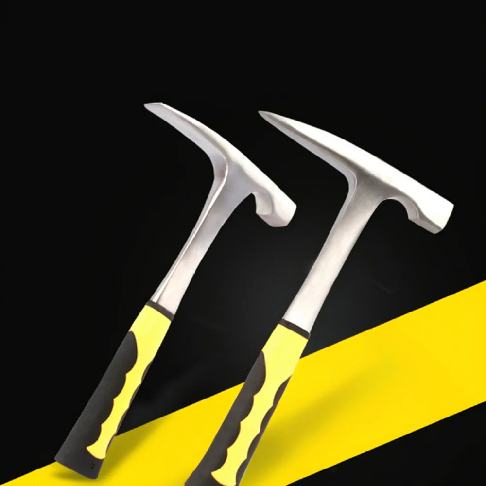 Versatile Geological Pick For Mineral Exploration Rock Chipping Professional Construction Hand Tool Durable Steel Quality