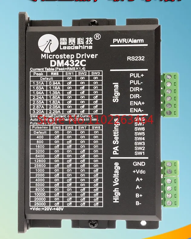 

Драйвер шагового двигателя DM432C с набором шаговых двигателей 42 57 абсолютно новый и аутентичный
