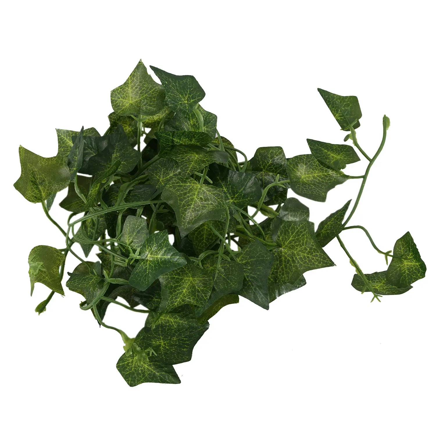 2M 6.6 Feet Artificial Ivy Fake Foliage Leaf Flowers Plants Garland Garden Decoration 2M (Sweet potato leaf)