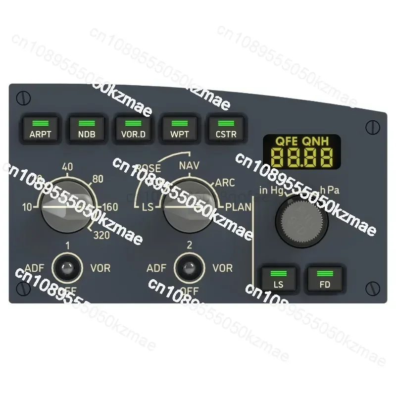 

Cs 320 Airbus FCU Autopilot Panel Simulates Flight 2020 Xp P3d