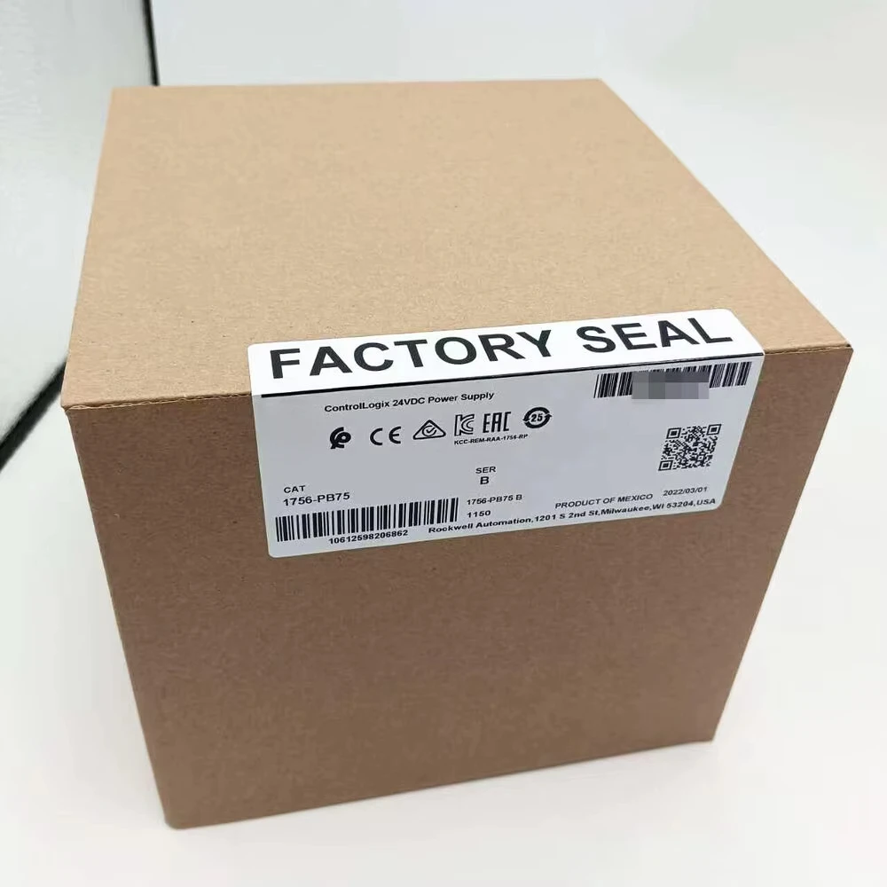 1756-PB75 Nova fonte de alimentação SER B 24V DC selada de fábrica