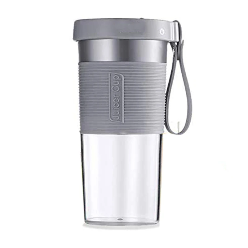 خلاط صغير محمول بثلاث شفرات ، صانع مخفوق السموزي ، كوب عصارة محمول باليد متعدد الوظائف ،