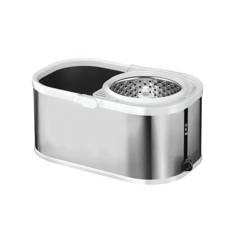 

Швабра для уборки дома, инструменты для уборки, микрофибра, нержавеющая сталь, вращающаяся корзина для швабры