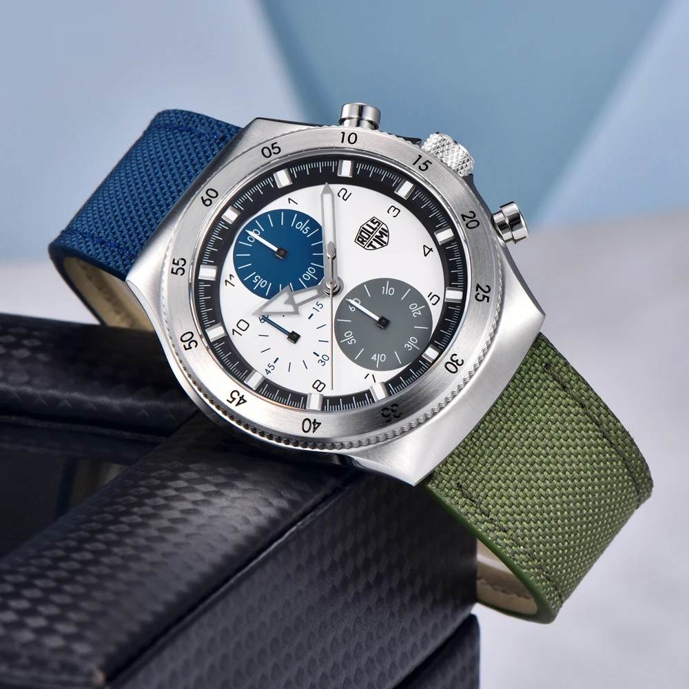 Männer Uhr Rollstimi2025 Neue Mode Quarz Nylon Uhren Für Mann Licht Luxus Edelstahl Saphirglas Wasserdicht Leucht