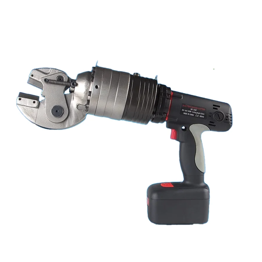 

SC-16C Перезаряжаемый станок для резки стали Портативный электрогидравлический станок для резки Высотные перезаряжаемые стальные ножницы