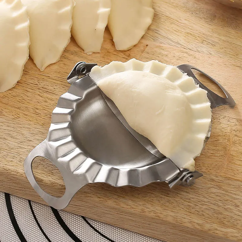 304 Stainless Steel Dumpling Maker Tool Lazy DIY Manual Jiaozi Device Easy Dumpling  Kitchen Accessories