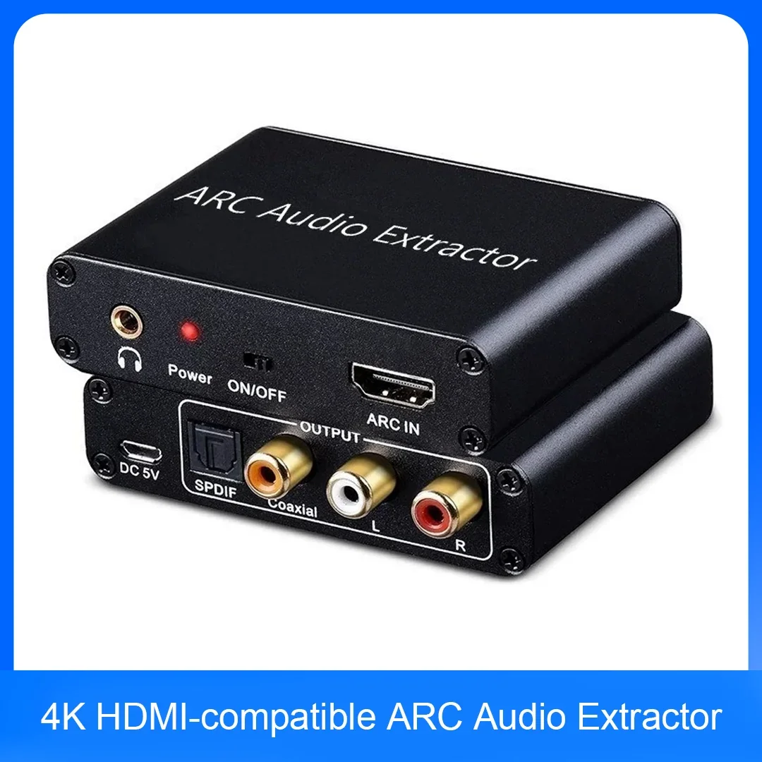 Home Cinema Theater - Konverter Audio 4K HDMI-Compatible ARC ke