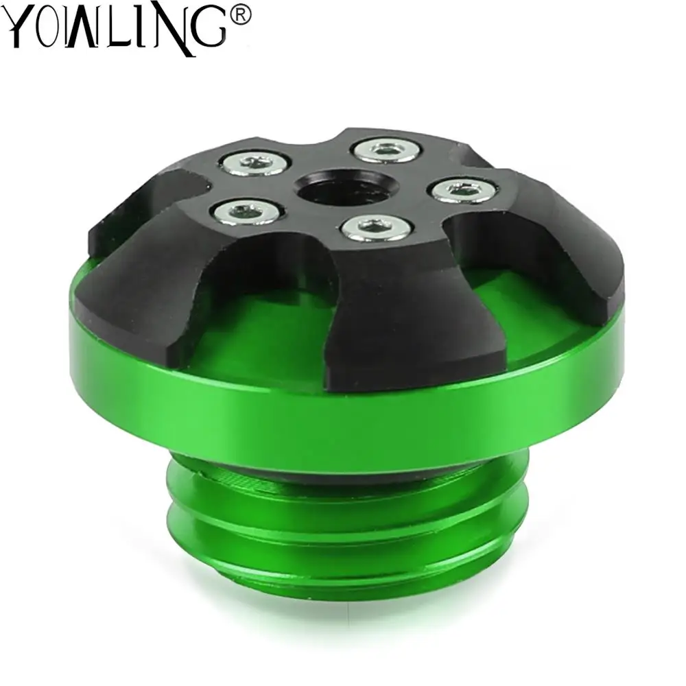 Bouchon d'huile moteur de moto M19 * 2.5, vis de couvercle de remplissage cnc pour kawasaki versys 1000 abs Z1000sx Z1000 Z800 ER6N/F Z900